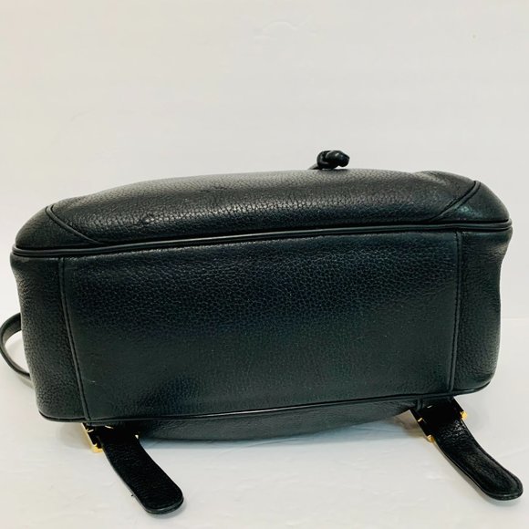 MCM STUDDED PEBBLED LEATHER BACKPACK main image 4